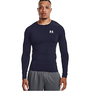 アンダーアーマー（UNDER ARMOUR）着圧 長袖 コンプレッション ヒートギア(夏向け) ロングスリーブ 1361524 410 速乾