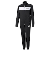 プーマ（PUMA）ジャージ 上下セット ジュニア ポリ ブラック セットアップ スーツ 黒 ブラック 846563 01 BLK