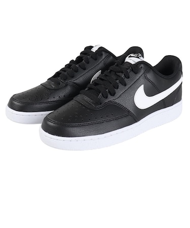 ナイキ（NIKE）スニーカー スポーツシューズ コート ビジョン ロー ネクスト ネイチャー DH2987-001 カジュアル ブラック ホワイト