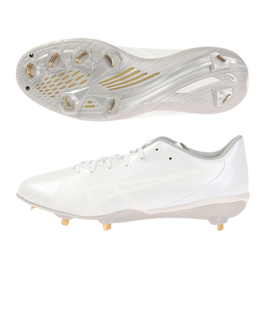 アシックス（ASICS）野球スパイク 金具 白 ゴールドステージ I-PRO MA2 1121A062.110