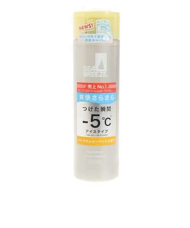 資生堂（SHISEIDO）シーブリーズ Deo&Water IC シトラスシャーベットの香り 160mL 暑さ対策 汗 ニオイ対策 クールダウン 冷却 冷感