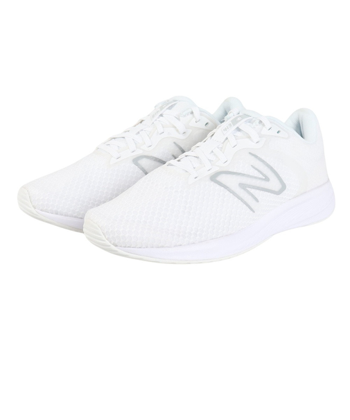 ニューバランス（new balance）スニーカー 白 ホワイト W413 LW2 D スポーツシューズ ランニングシューズ 靴 シューズ レディース