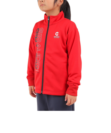 防汚 YAVX ウォームアップジャケット WU2S3318-TR853-DGDT RED