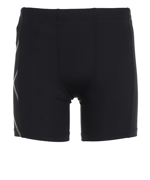 ツー・タイムズ・ユー（2XU）コンプレッション 1/2ショーツ MA4508B-BLK/NRO