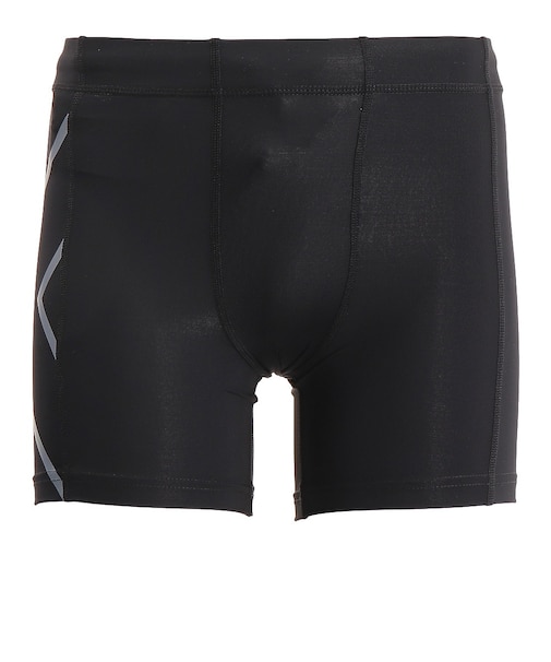 ツー・タイムズ・ユー（2XU）コンプレッション 1/2ショーツ MA4508B-BLK/SIL