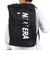 ニューエラ（NEW ERA）リュック ボックスパック ラージ 46L プリントロゴ バックパック 12674103 ブラック