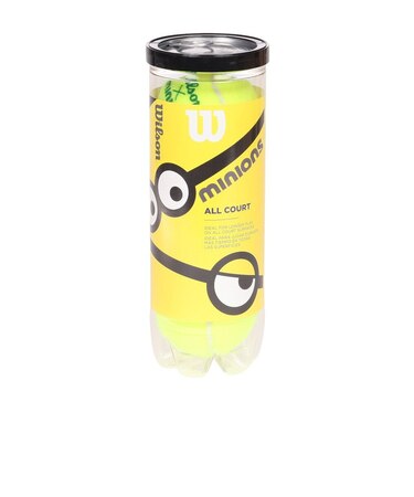 ウイルソン（Wilson）ジュニア 硬式用テニスボール ミニオンズ ステージ1 ボール WR8202501001