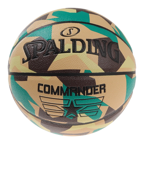 スポルディング（SPALDING）バスケットボール 7号球 コマンダー ポリ 76-937Z