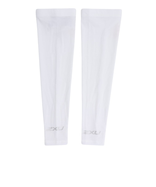 ツー・タイムズ・ユー（2XU）PWX コンプレッション スリムアームガード UA6410A-WHT/SIL