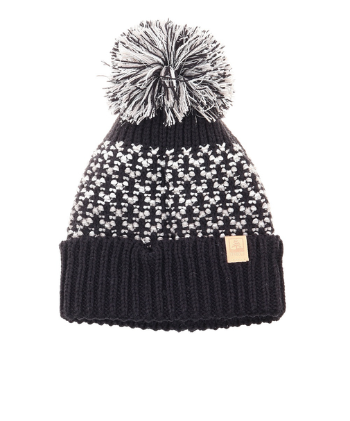 ニット帽 ニットキャップ GRADATION 327ST2DW5034 BLK