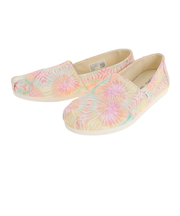 トムス（TOMS）キャンディーピンク タイダイ キャンバス ウィメンズ アルパルガータ 10017813 PNK