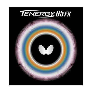 バタフライ（Butterfly）卓球 ラバー テナジー 05FX 赤 裏ソフト 05900