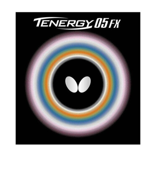 バタフライ（Butterfly）卓球 ラバー テナジー 05FX 赤 裏ソフト 05900