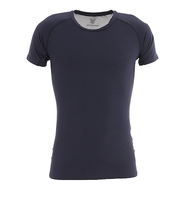 野球 アンダーシャツ ドライプラス抗菌ストレッチ丸首半袖ストレッチシャツ YA2AB03-48 抗菌効果 吸汗速乾性 抗菌防臭 UVケア