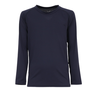 野球 アンダーシャツ ジュニア 冷感ストレッチ丸首長袖Tシャツ YA2ABJ04-48