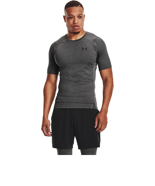 アンダーアーマー（UNDER ARMOUR）ヒートギア(夏向け) ショートスリーブ シャツ 1361518 090 アンダーシャツ 半袖 速乾