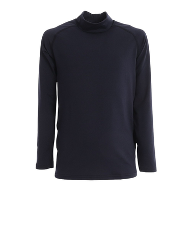 ジュニア 野球 アンダーシャツ ドライプラス抗菌ストレッチハイネック長袖シャツ YA2ABJ01-48 抗菌効果 吸汗速乾性 抗菌防臭 UVケア