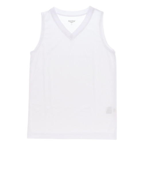 デュアリグ（DUARIG）サッカーウェア ジュニア ドライプラス15 ノースリーブインナー 2S28143SCWR-742TP WHT 速乾