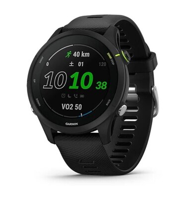 ガーミン（GARMIN）スマートウォッチ 時計 GPSランニングウォッチ フォアランナー FR255 Music Black 010-02641-47