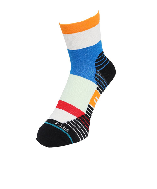 スタンス（STANCE）ランニングソックス 靴下 RATE QTR A318A22RAT GRY