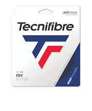 テクニファイバー（Technifibre）硬式テニスストリング TGV 1.25 TFSG200-BLK-125