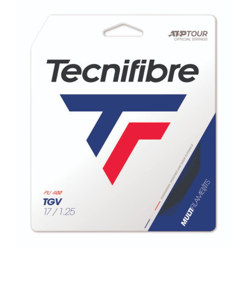 テクニファイバー（Technifibre）硬式テニスストリング TGV 1.25 TFSG200-BLK-125