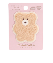 モコモカ 刺繍ステッカー ミルクティー 69870