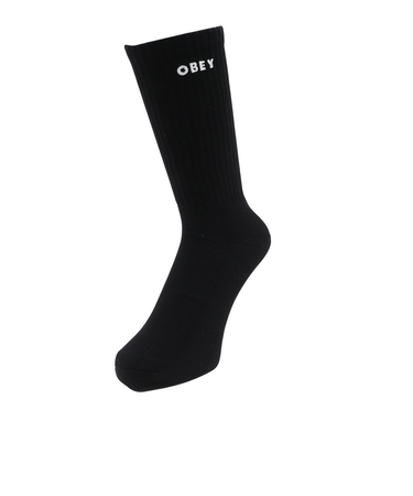 オベイ（OBEY）BOLD SOCKS 100260144BLK22U