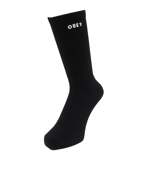 オベイ（OBEY）BOLD SOCKS 100260144BLK22U