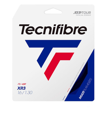 テクニファイバー（Technifibre）硬式テニスストリング XR3 1.30 TFSG202-BLK-130