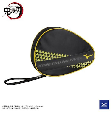 ミズノ（MIZUNO）卓球 鬼滅の刃 コラボ 我妻善逸 ラケットソフトケース 1本入れ 83JD2K0154
