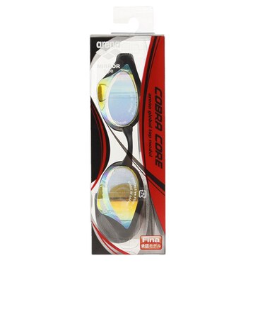 アリーナ（ARENA）水泳 ゴーグル COBRA CORE くもり止めスイムグラス ミラー加工 AGL-240M ORYB