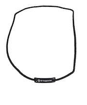 リカバリーカラーバンド ロゴチャーム BLK