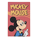 DISNEY（DISNEY）キャラクターステッカー ディズニーキャラクター ミッキーマウス レトロポスター SMP DS2192