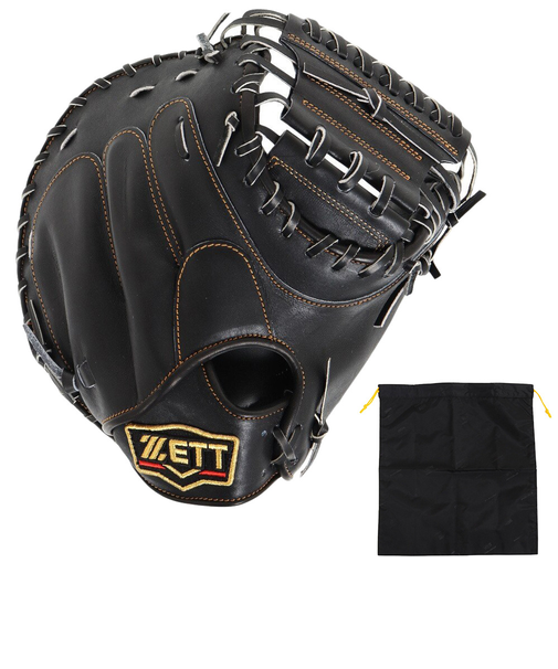 ゼット（ZETT）キャッチャーミット 硬式用グラブ 捕手用 野球グローブ 一般 CMプロステイタス BPROCM820-1900
