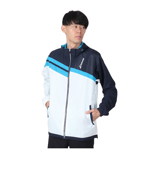 バボラ（BABOLAT）テニスウェア クラブ チームジャケット BUT1160C BL