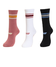 ニューバランス（new balance）クルーラインソックス 3足組 LAS22263AS4