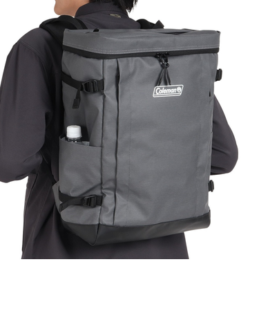 コールマン(Coleman)リュック バックパック 30L シールド30 バッグ 通勤 通学 スクエア型 大容量 グレーブラック 2000037784 防水