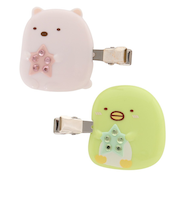 ヘアクリップ しろくま&ぺんぎん FE34401