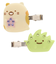 ヘアクリップ ねこ＆ざっそう FE34407