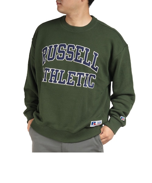 ラッセル（RUSSELL）HIGH COTTON SW クルー トレーナー RBM22F0004 GRN 