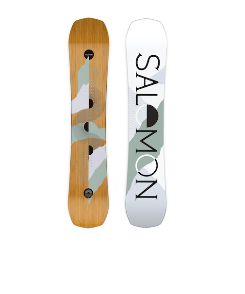 サロモン（SALOMON）スノーボード板 女性用 ハイブリッドキャンバー 22-23 RUMBLE FISH L47031700 ランブルフィッシュ