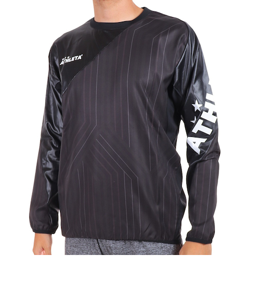 アスレタ（ATHLETA）サッカー フットサルウェア グラフィックピステシャツ 2372 BLK