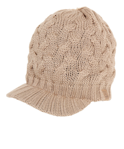 帽子 キャスケット BRIMMED BINNIE ST22FB0036 BEG