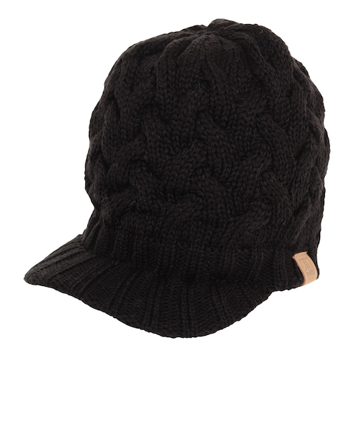 帽子 キャスケット BRIMMED BINNIE ST22FB0036 BLK