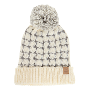 帽子 ニット帽 MOSA ST22FB0041 WHT