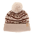 帽子 ニット帽 FUR ST22FB0043 BEG スキー スノボ 防寒