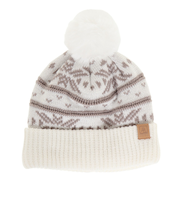 帽子 ニット帽 FUR ST22FB0043 WHT スキー スノボ 防寒