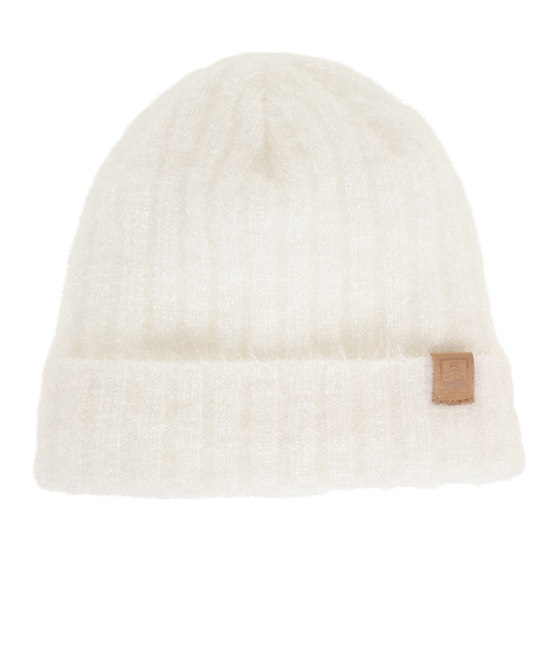 帽子 ニットキャップ ST22FB0044 WHT モヘア風ニット スキー スノボ 防寒