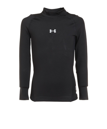 アンダーアーマー（UNDER ARMOUR）野球 アンダーシャツ ジュニア コールドギアアーマー コンプレッション ロングスリーブ モックシャツ 137539…